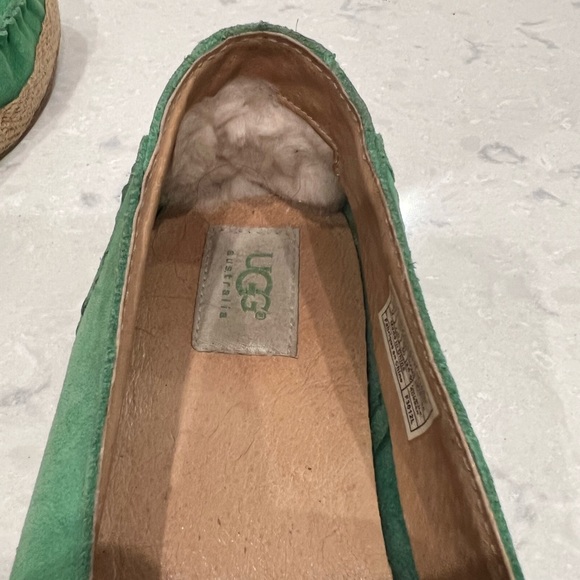 UGG- Marrah Fringe Moccasin Espadrille Loafers - Picture 6 of 7